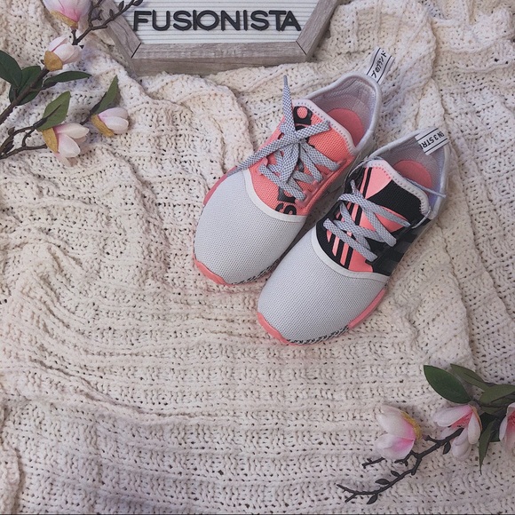 ‼️sold‼️ Adidas NMD R1 Black/Pink Adidas Letters - Picture 3 of 13